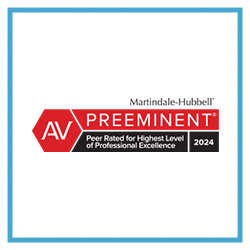 Martindale-Hubbell AV Preeminent 2024